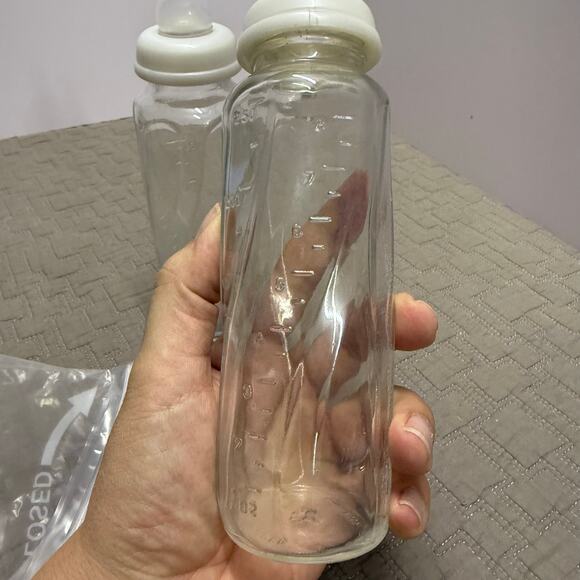 Lot 5 LifeFactory Glass Baby Bottles 2 Evenflo Size 1 Nipples Silicone Sleeves - Picture 8 of 8